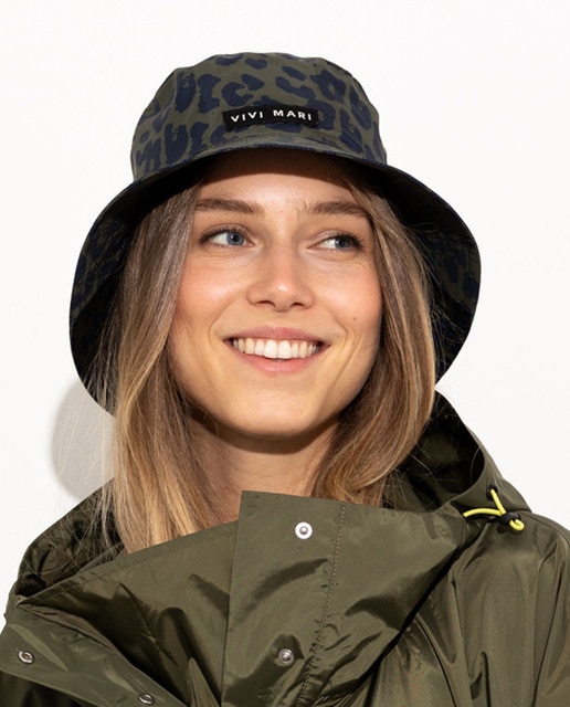 Imagen 0 de Gorro de lluvia con estampado de manchas