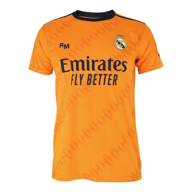 Imagem 0 de T-shirt Réplica Oficial do Segundo Equipamento de Futebol do Real Madrid C.F.