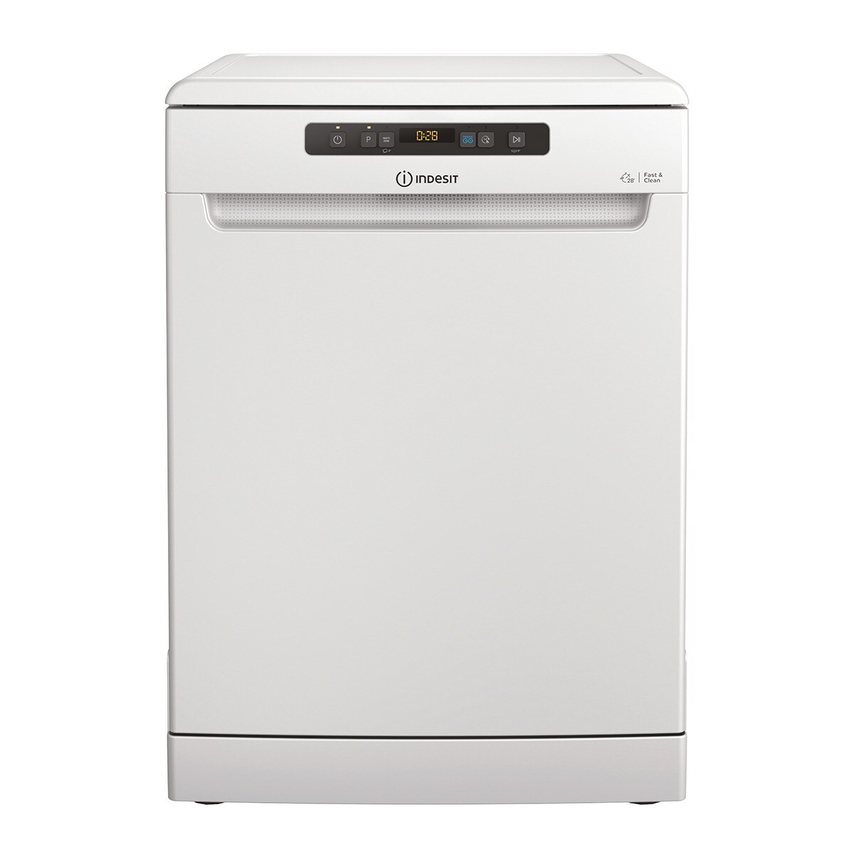 Lavavajillas Indesit 14 servicios, Bandeja Cubiertos, 60 cm - DFO 3T133 A F Blanco-1