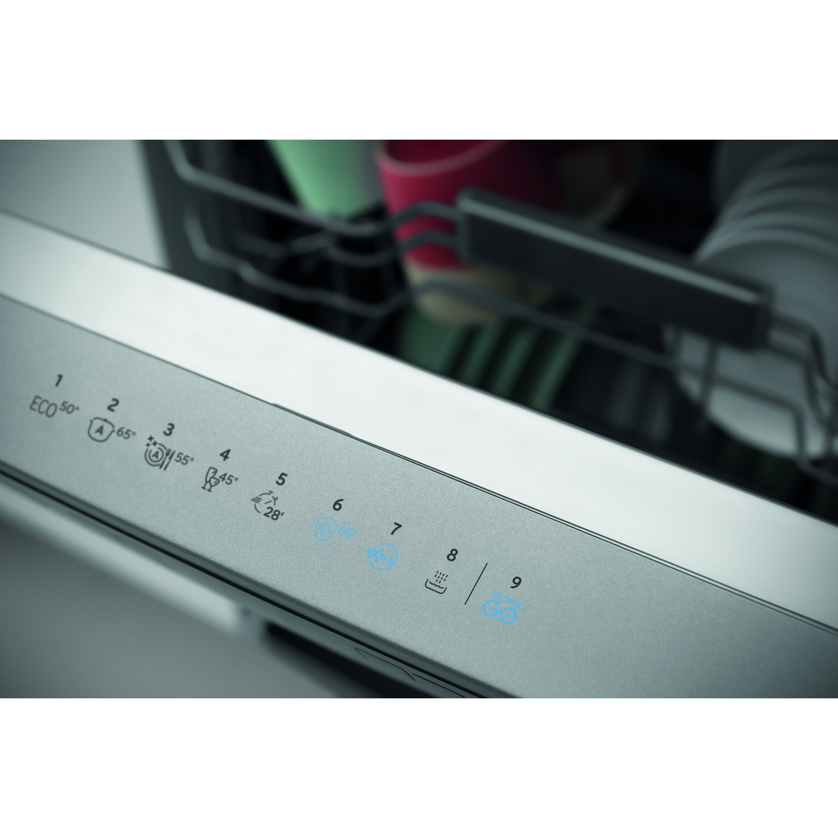 Lavavajillas Indesit 14 servicios, Bandeja Cubiertos, 60 cm - DFO 3T133 A F X Inox-22