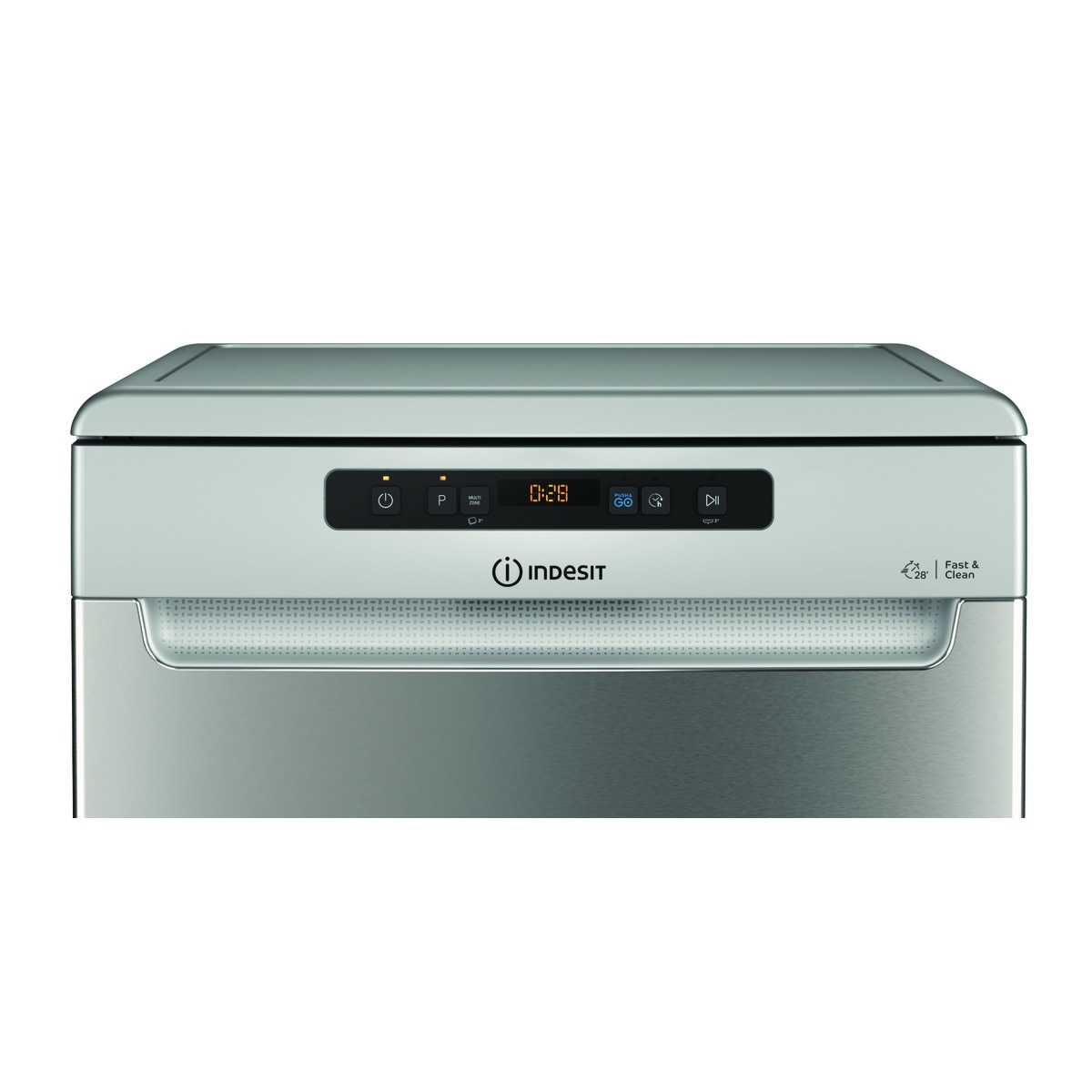 Lavavajillas Indesit 14 servicios, Bandeja Cubiertos, 60 cm - DFO 3T133 A F X Inox-8