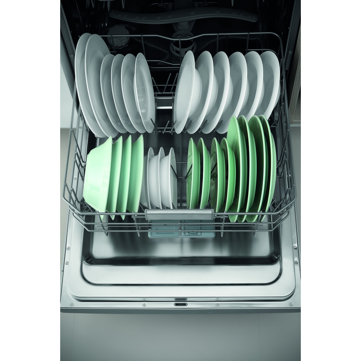 Lavavajillas Indesit 14 servicios, Bandeja Cubiertos, 60 cm - DFO 3T133 A F X Inox-3