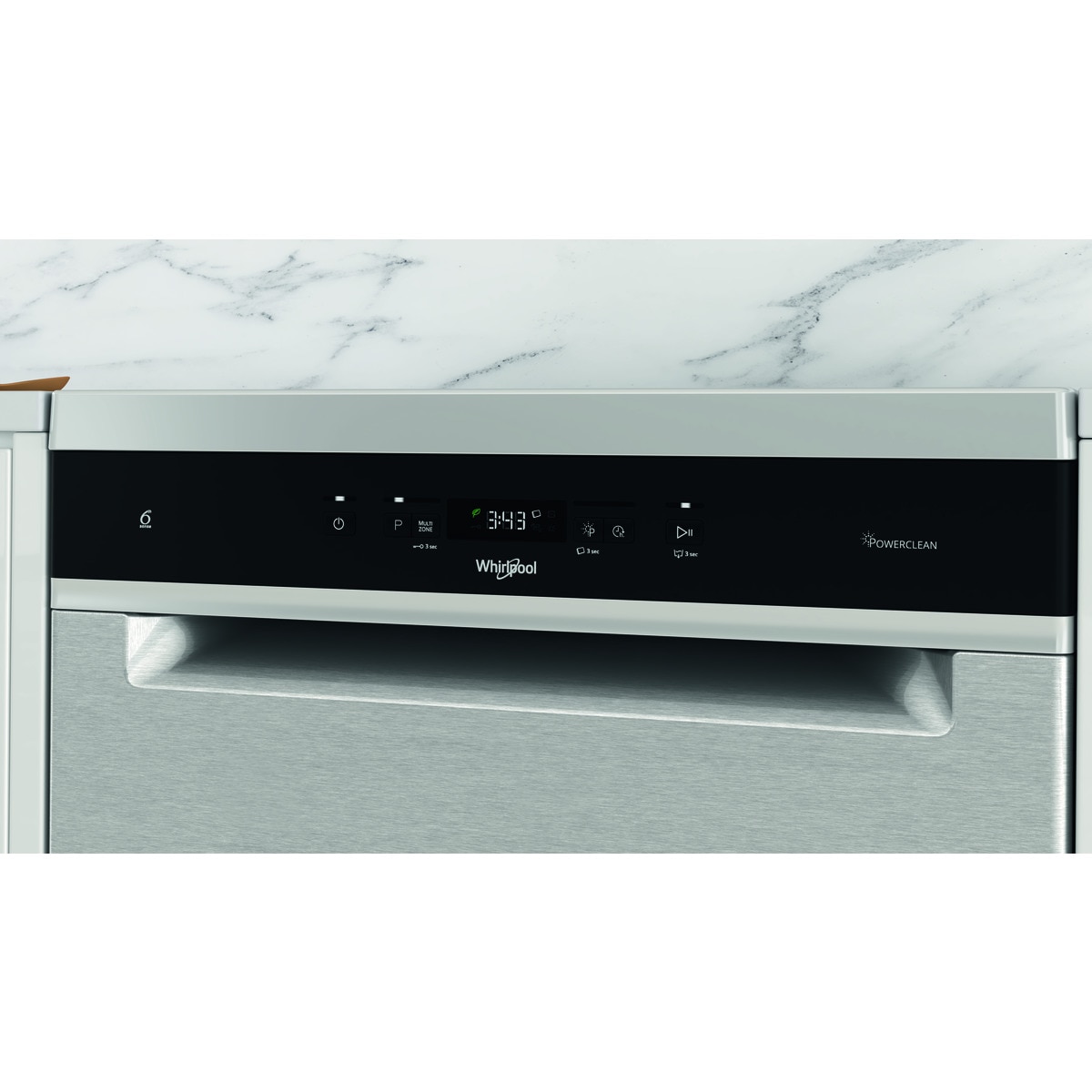 Lavavajillas Whirlpool 14 servicios, 8 programas, 60 cm - WFC 3C42 P X Inox-11