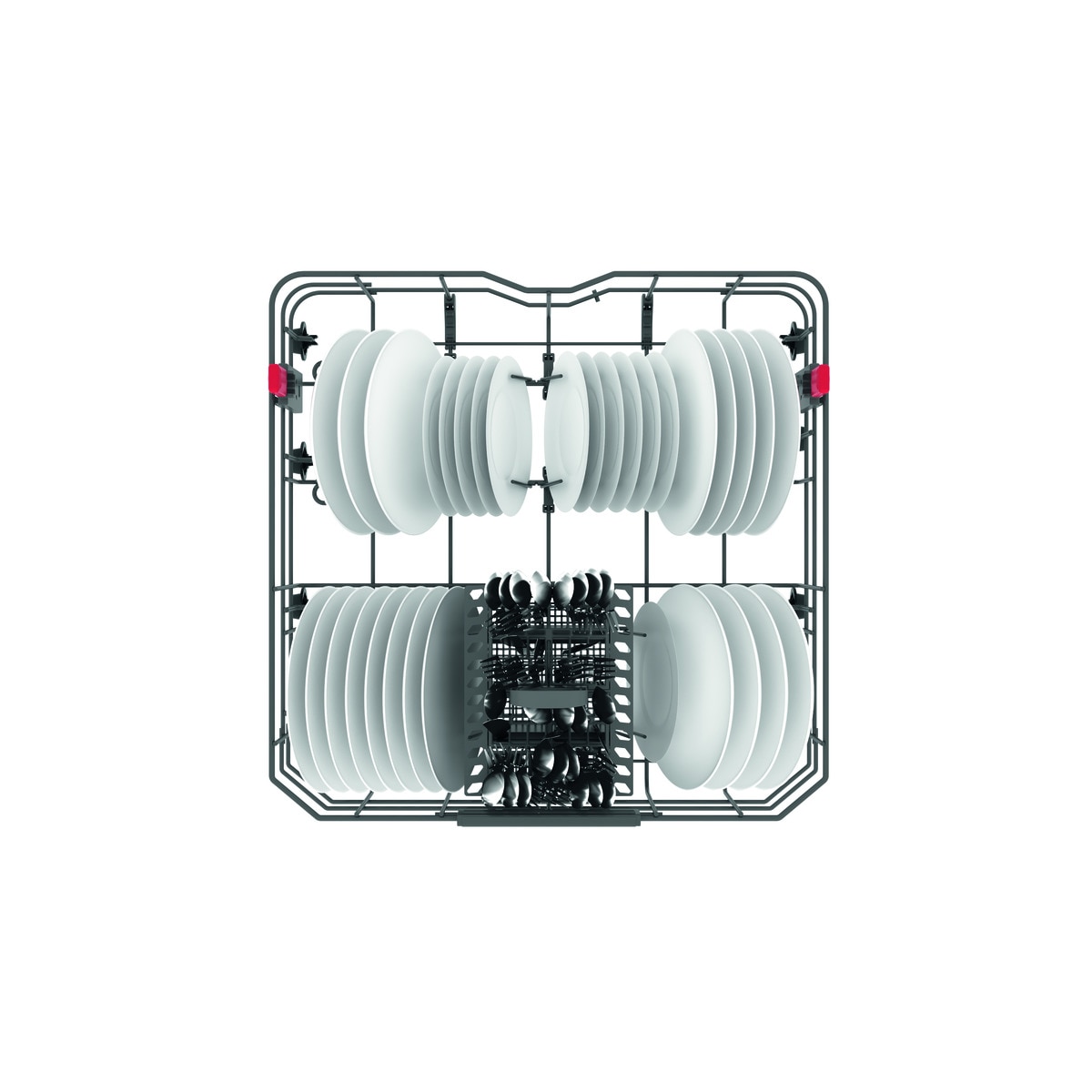 Lavavajillas Whirlpool 14 servicios, 8 programas, 60 cm - WFC 3C42 P X Inox-7