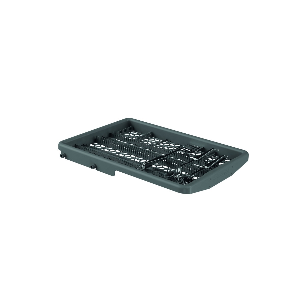 Lavavajillas Whirlpool 10 servicios, Bandeja Cubiertos, 45 cm - WSFO 3O23 PF X Inox-12
