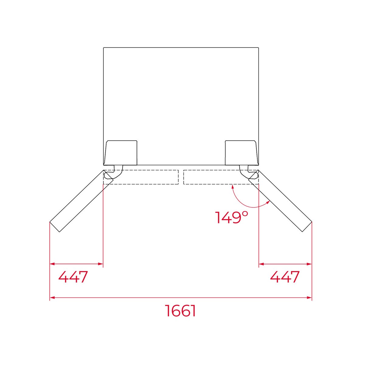 Frigorífico americano Teka Motor inverter, con vinoteca integrada - RLF 85950 GBK Cristal negro-4