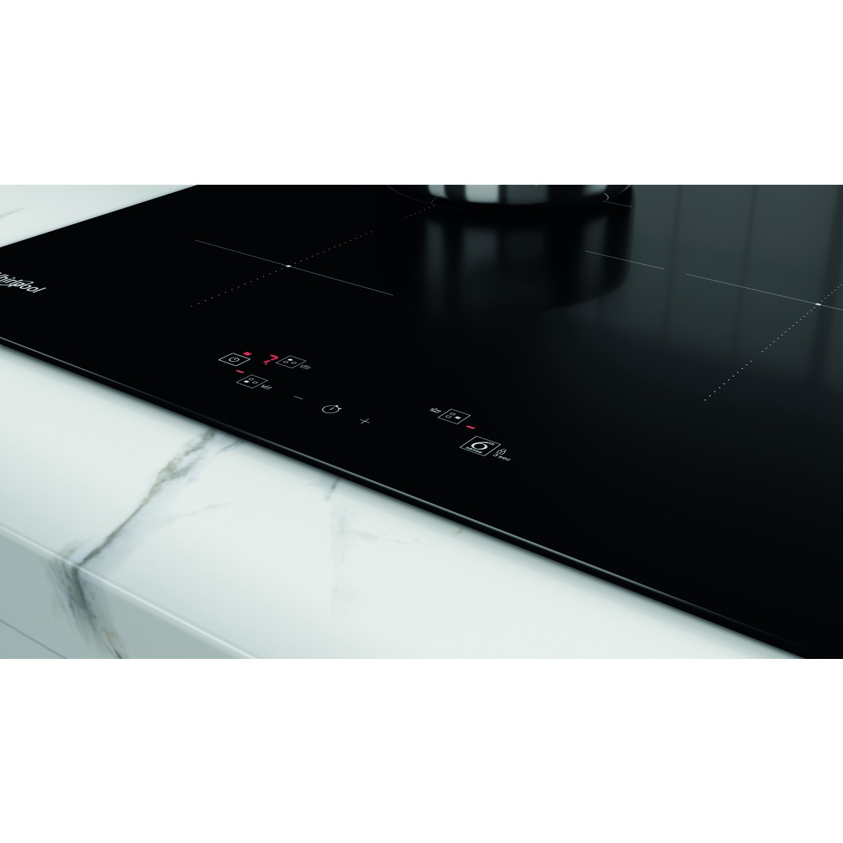 Placa inducción Whirlpool 6th Sense - WS Q5760 NE Negro-10