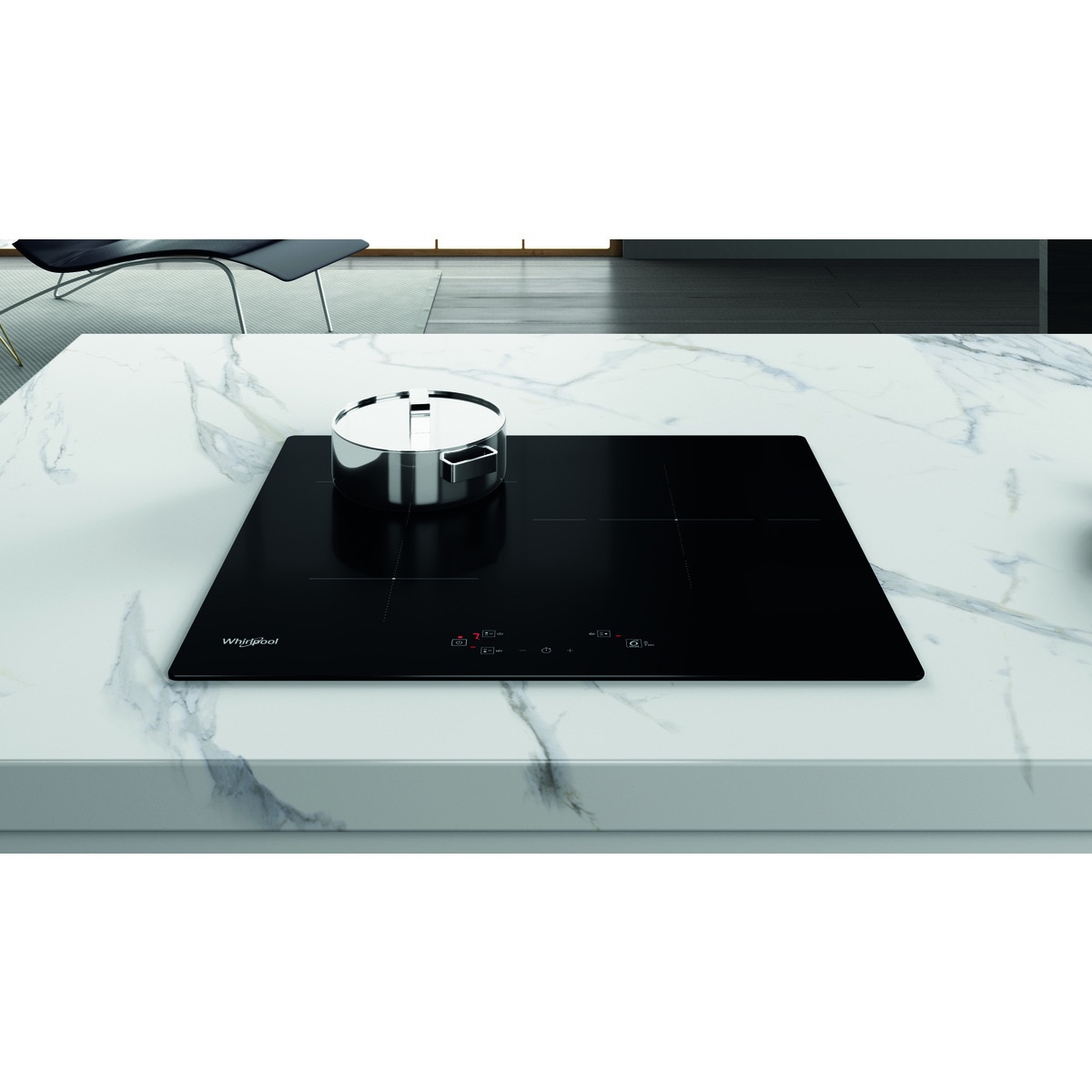 Placa inducción Whirlpool 6th Sense - WS Q5760 NE Negro-9