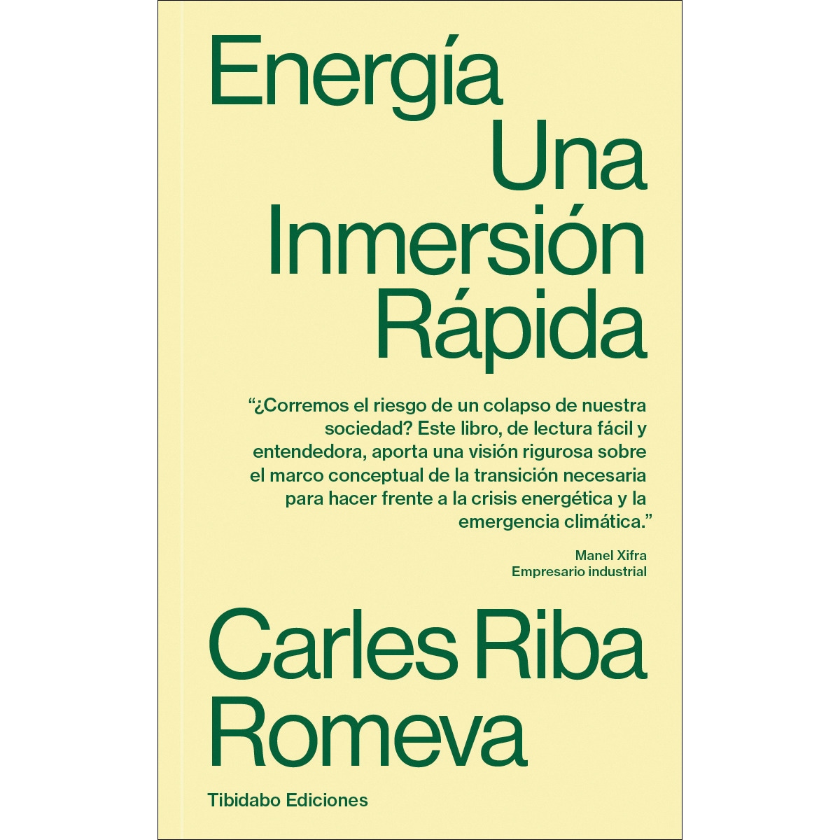 Energía: Una Inmersión Rápida (Capa mole com abas) 1