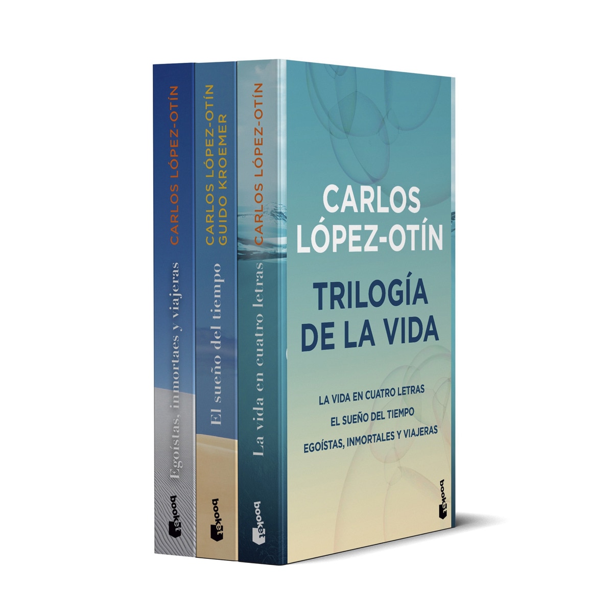 Imagem 0 de Pack Trilogía de la vida: Contiene La vida en cuatro letras + El sueño del tiempo + Egoístas, inmortales y viajeras (Bolso)