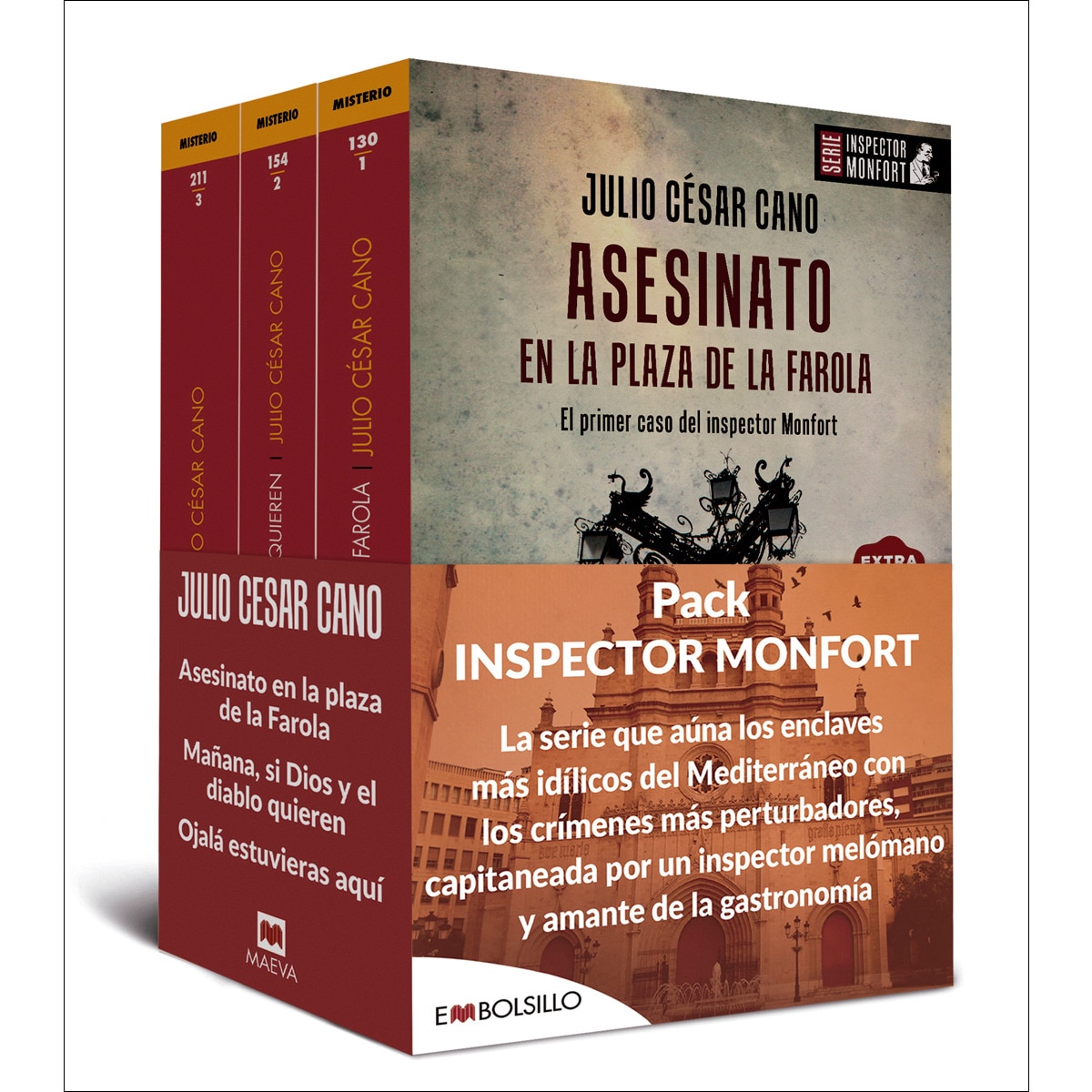 Imagem 0 de Pack Inspector Monfort (Bolso) (Capa mole)