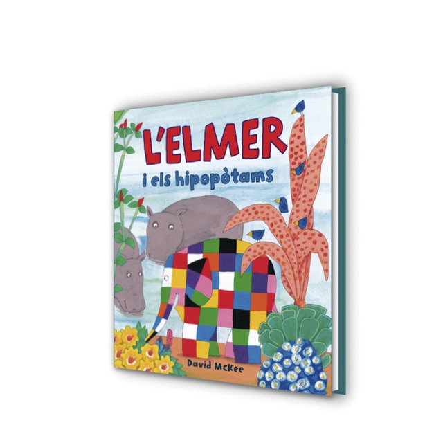 Imagem 0 de L'Elmer. Un conte - L'Elmer i els hipopòtams (Capa dura)
