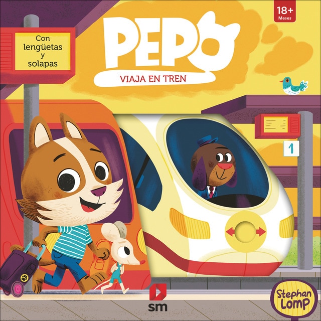 Imagen 0 de Pepo viaja en tren  (Tapa dura)