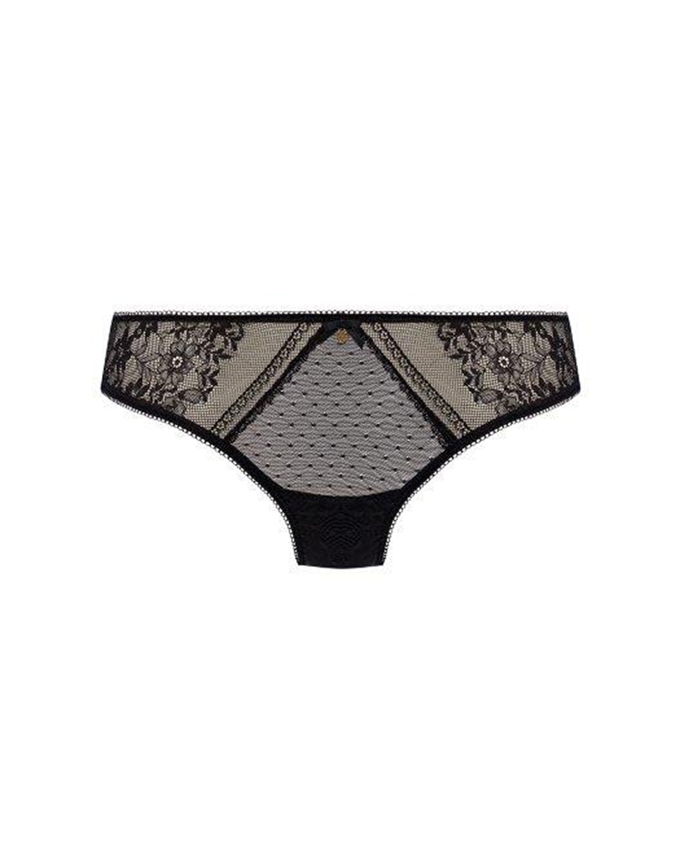 Cueca de Cintura Média Cinzento-escuro-4