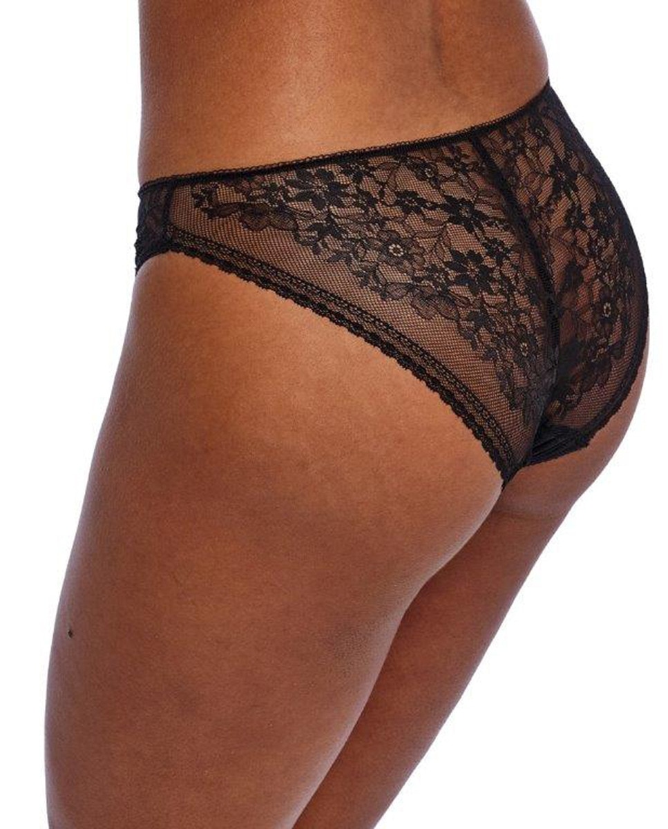 Cueca de Cintura Média Cinzento-escuro-3