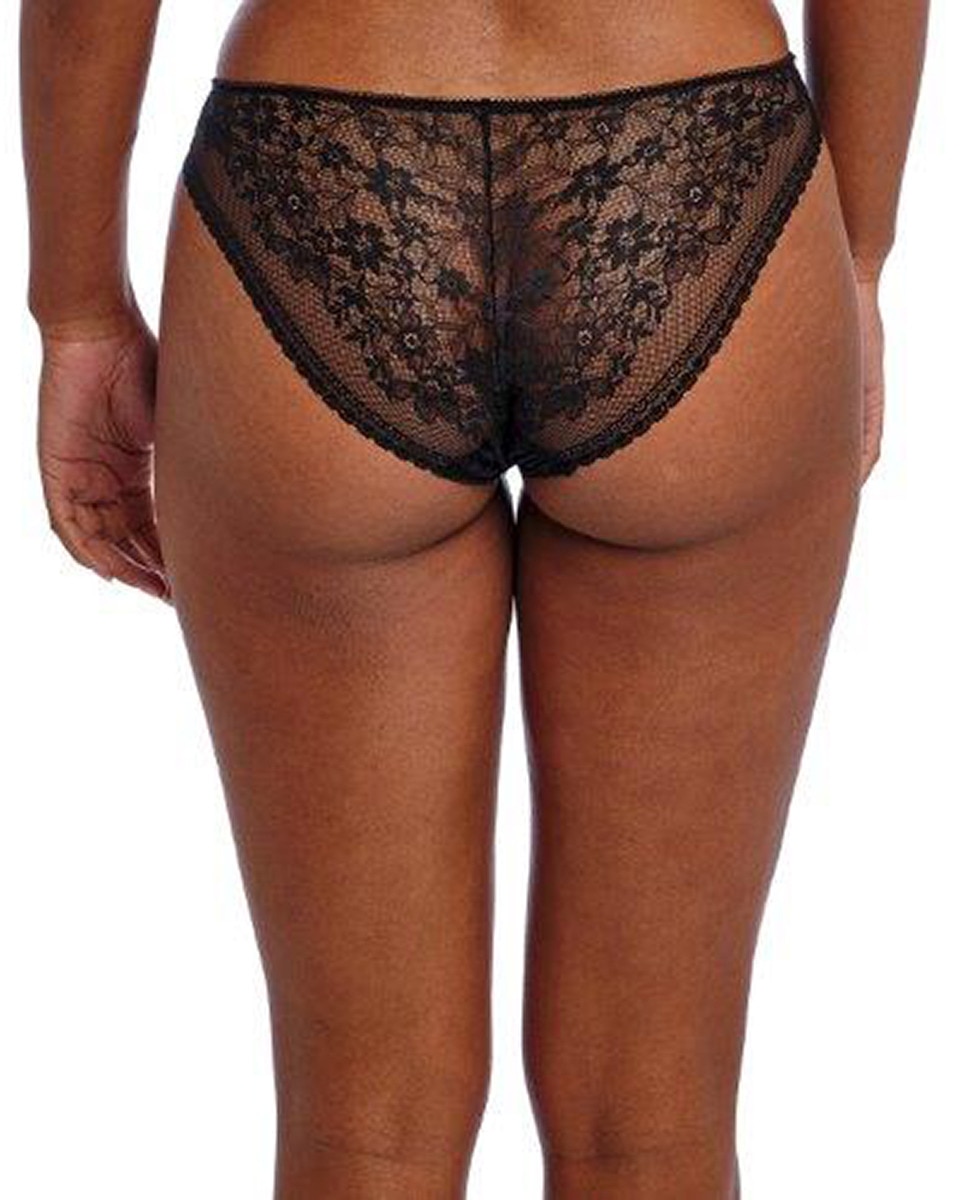 Cueca de Cintura Média Cinzento-escuro-2