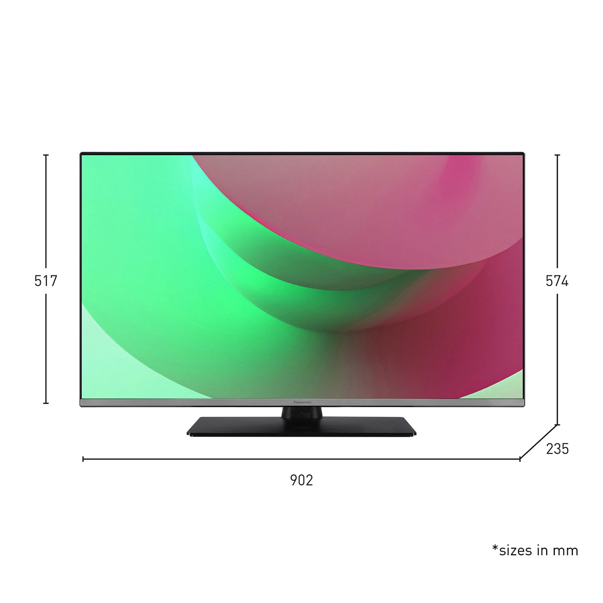 TV LED 100cm (40") Panasonic TB-40S45AEZ, Full HD, Smart TV con TiVo TV Negro-2
