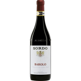 Barolo vino tinto del Piamonte Italiano botella 75 cl - Sordo
