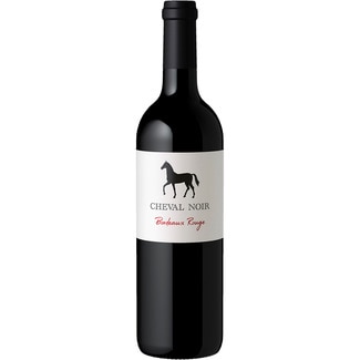 vino tinto Burdeos Francia botella 75 cl - Cheval Noir