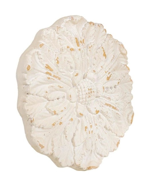 Imagen 0 de Panel decorativo de madera tallada blanco