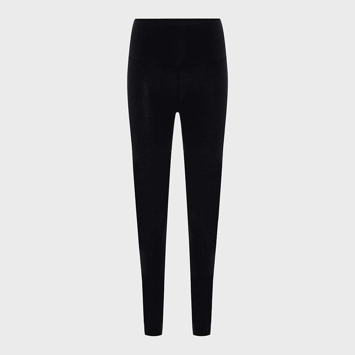 Leggings de Mulher Cotton High Rise 27" Preto-1