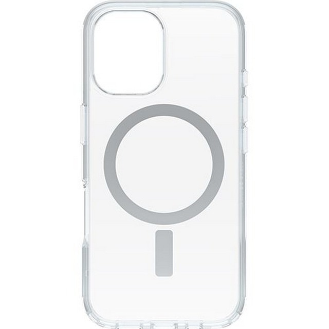 Imagem 0 de Capa Otterbox Symmetry com MagSafe para iPhone 16 - Transparente