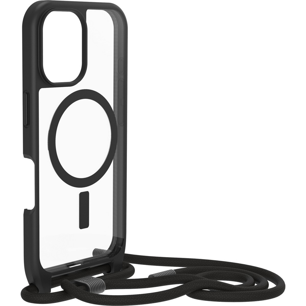 Capa Otterbox React Necklace com MagSafe para Apple iPhone 16 - Preto / Transparente 5