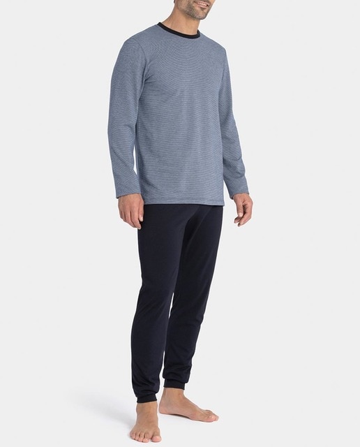 Imagen 0 de Pijama de hombre de algodón thermal