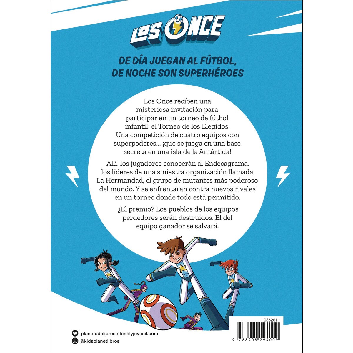 Los Once 8. El Torneo de los Elegidos (Capa mole com abas) 3
