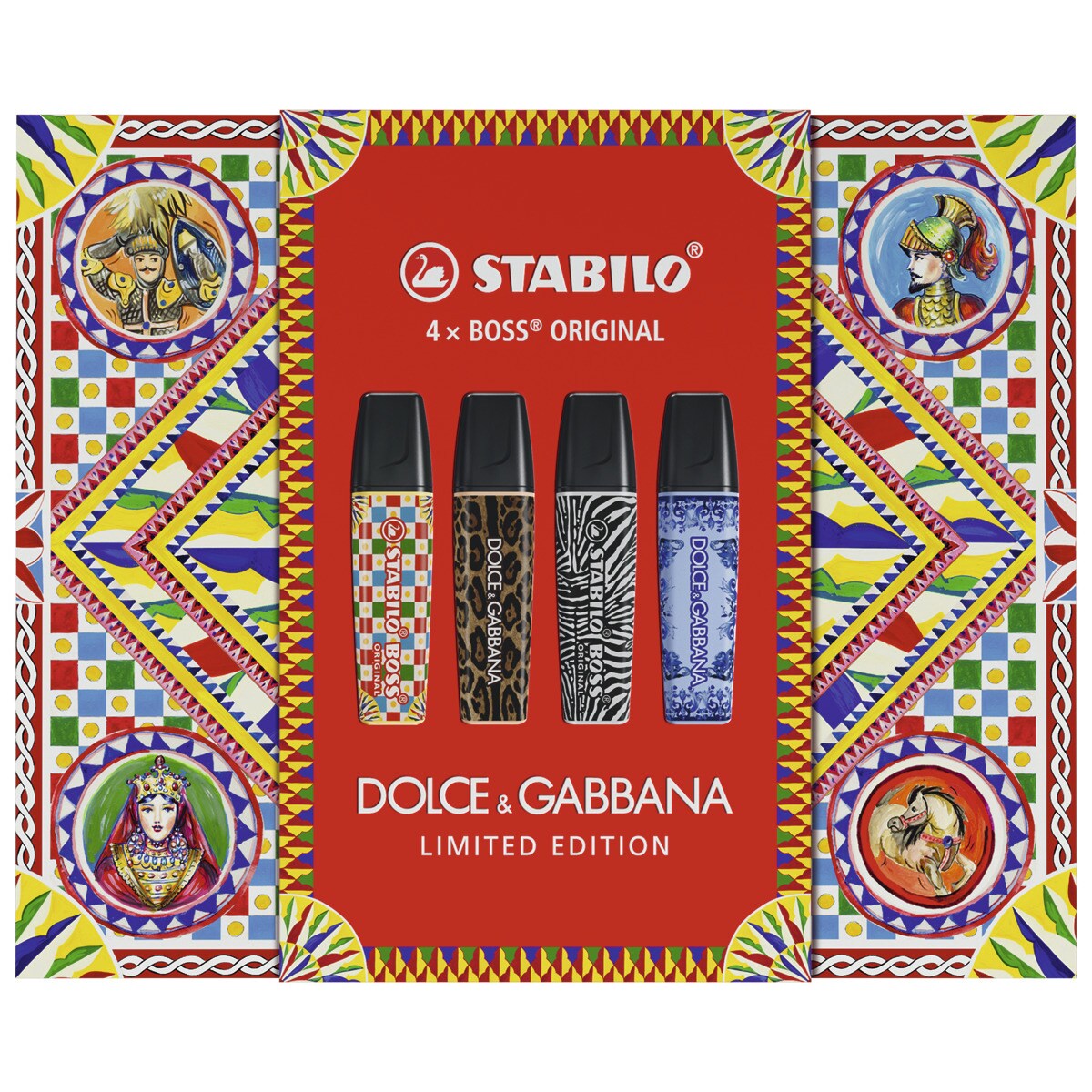 Estojo 4 Marcadores edição limitada Dolce & Gabbana 1