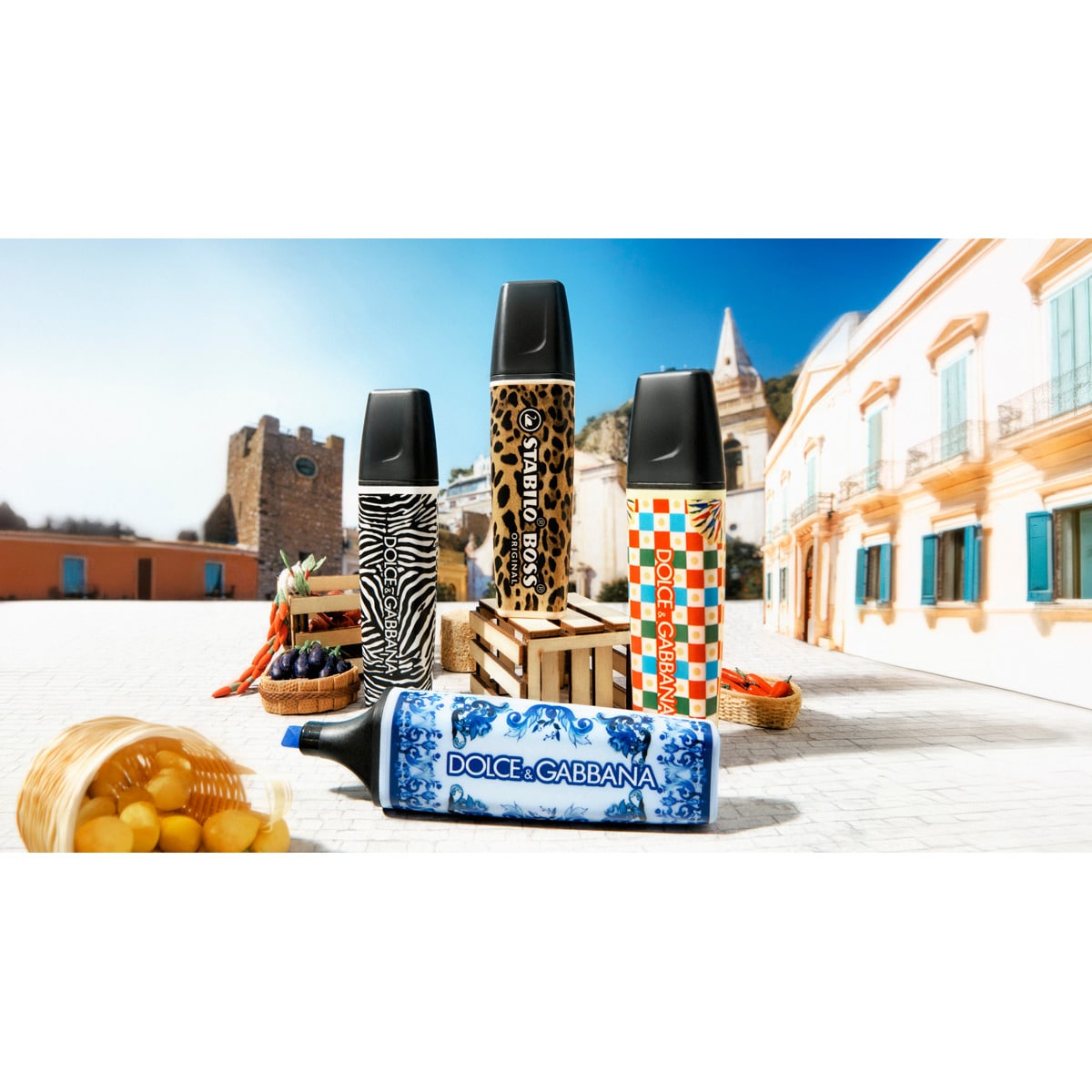 Estojo 4 Marcadores edição limitada Dolce & Gabbana 7