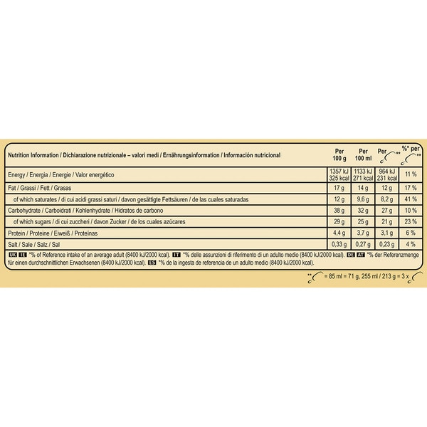 Double Gold Caramel Billionaire bombón helado sabor galleta y nuez pecán 3 unidades estuche 255 ml
