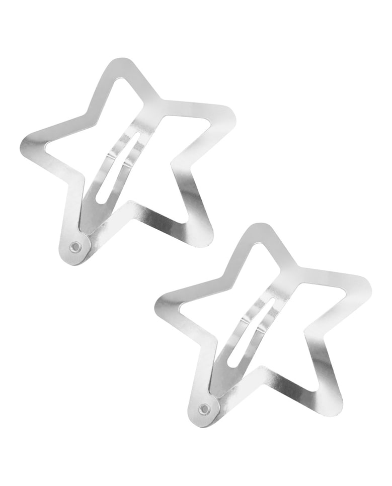 Set De 2 Horquillas Estrellas Plateadas Atelier 1