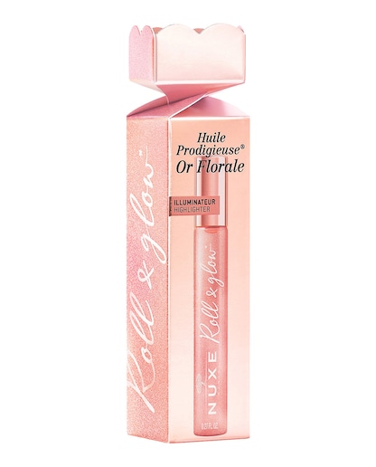 Imagen 0 de Aceite de brillo Cracker Roll & Glow Huile Prodigieuse® Or Florale Nuxe