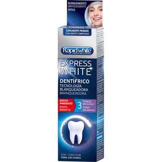 pasta de blanqueamiento dental con fluor - Rapid White