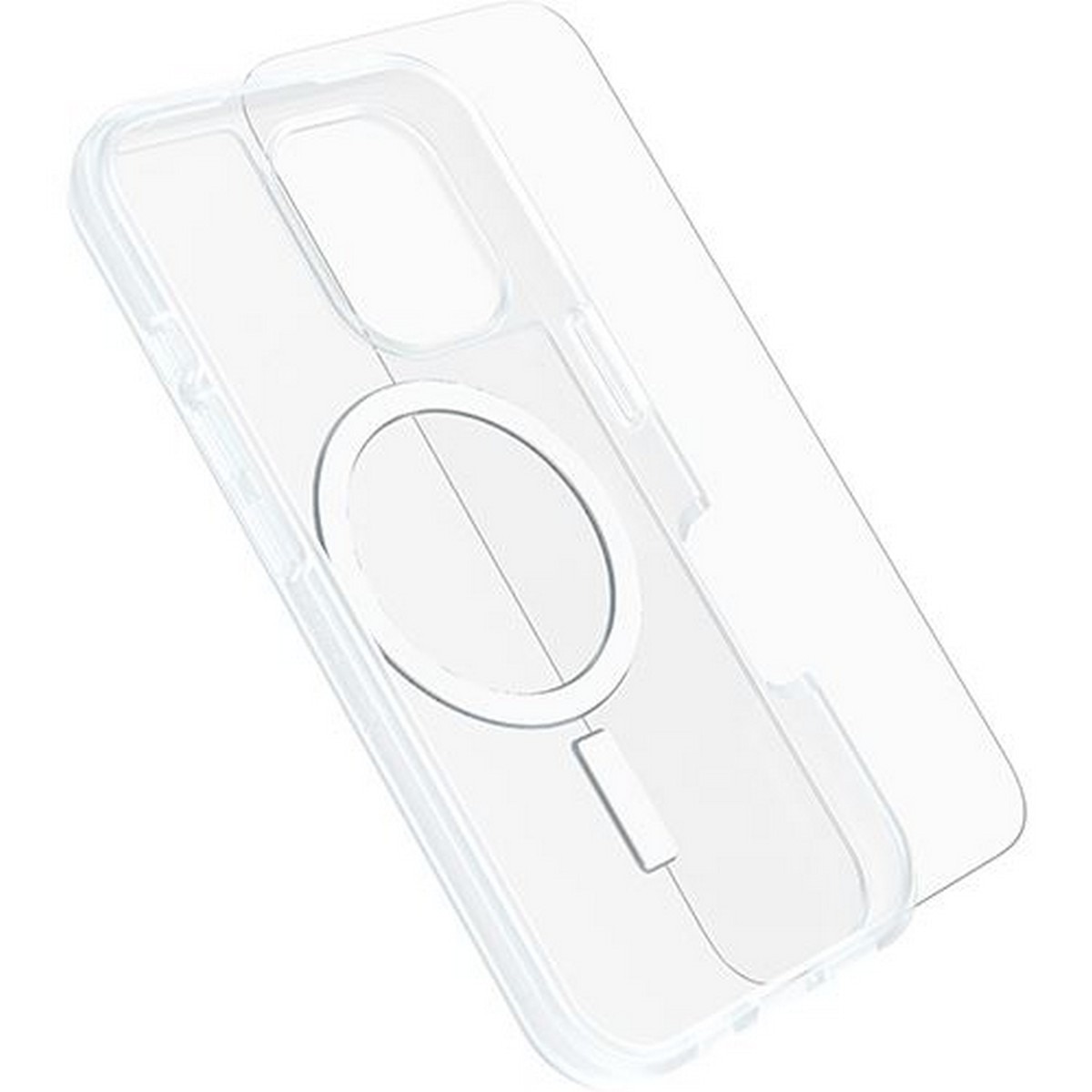 Imagem 0 de Capa Otterbox React com MagSafe + Película de Vidro Temperado para iPhone 16 - Transparente