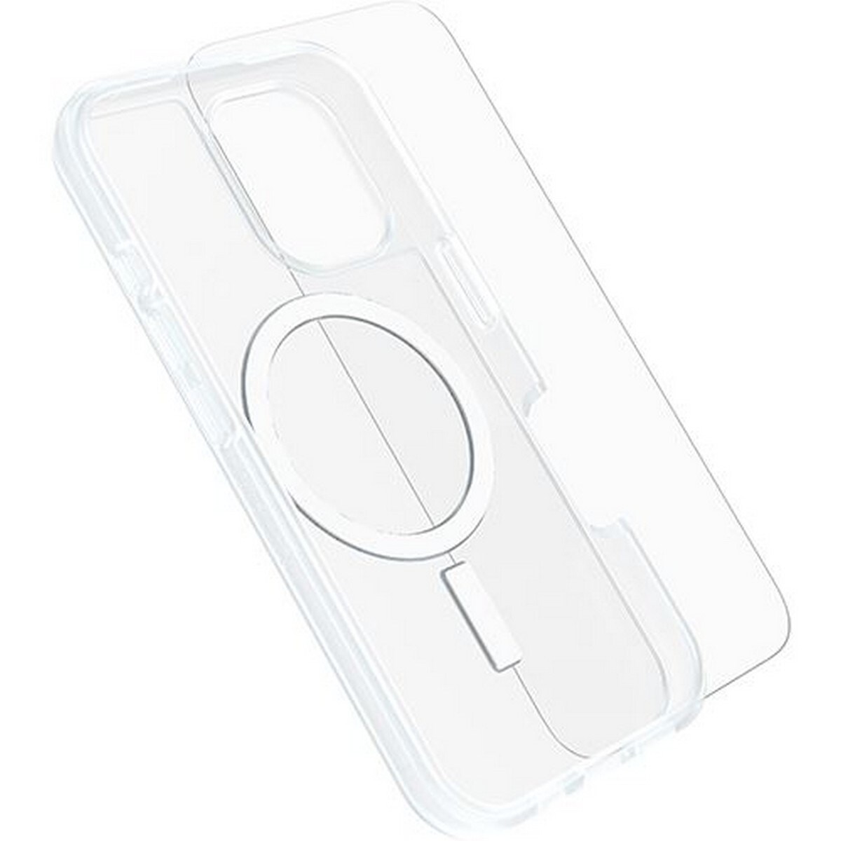 Capa Otterbox React com MagSafe + Película de Vidro Temperado para iPhone 16 Pro - Transparente 1