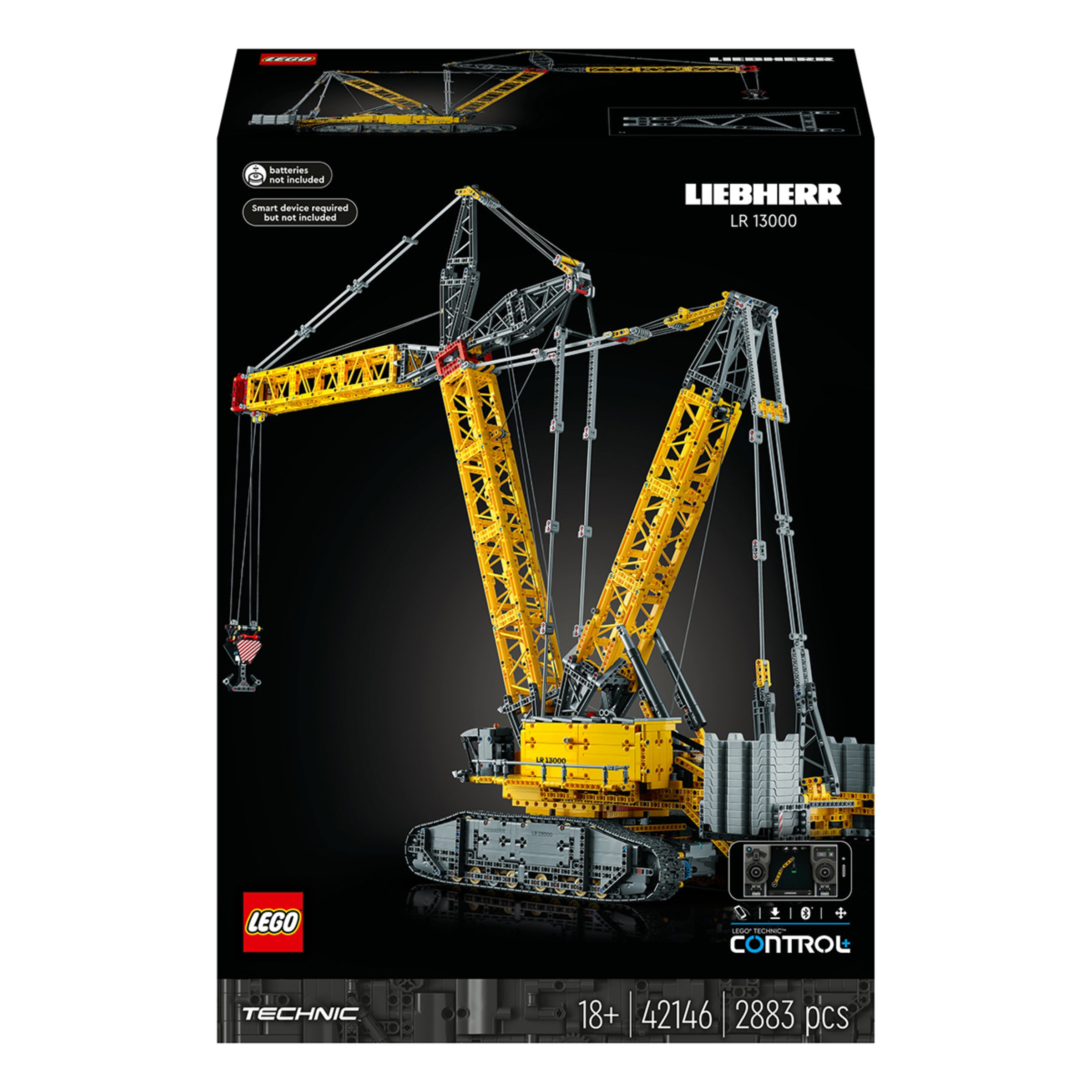 Vehículo de construcción Grúa sobre Orugas Liebherr LR 13000 LEGO Technic (Reacondicionado Grado A) 1