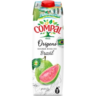 Origens Néctar Goiaba embalagem 1 L - Compal