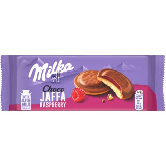 Bolachas de Chocolate com Recheio de Framboesa embalagem 147 g - Milka