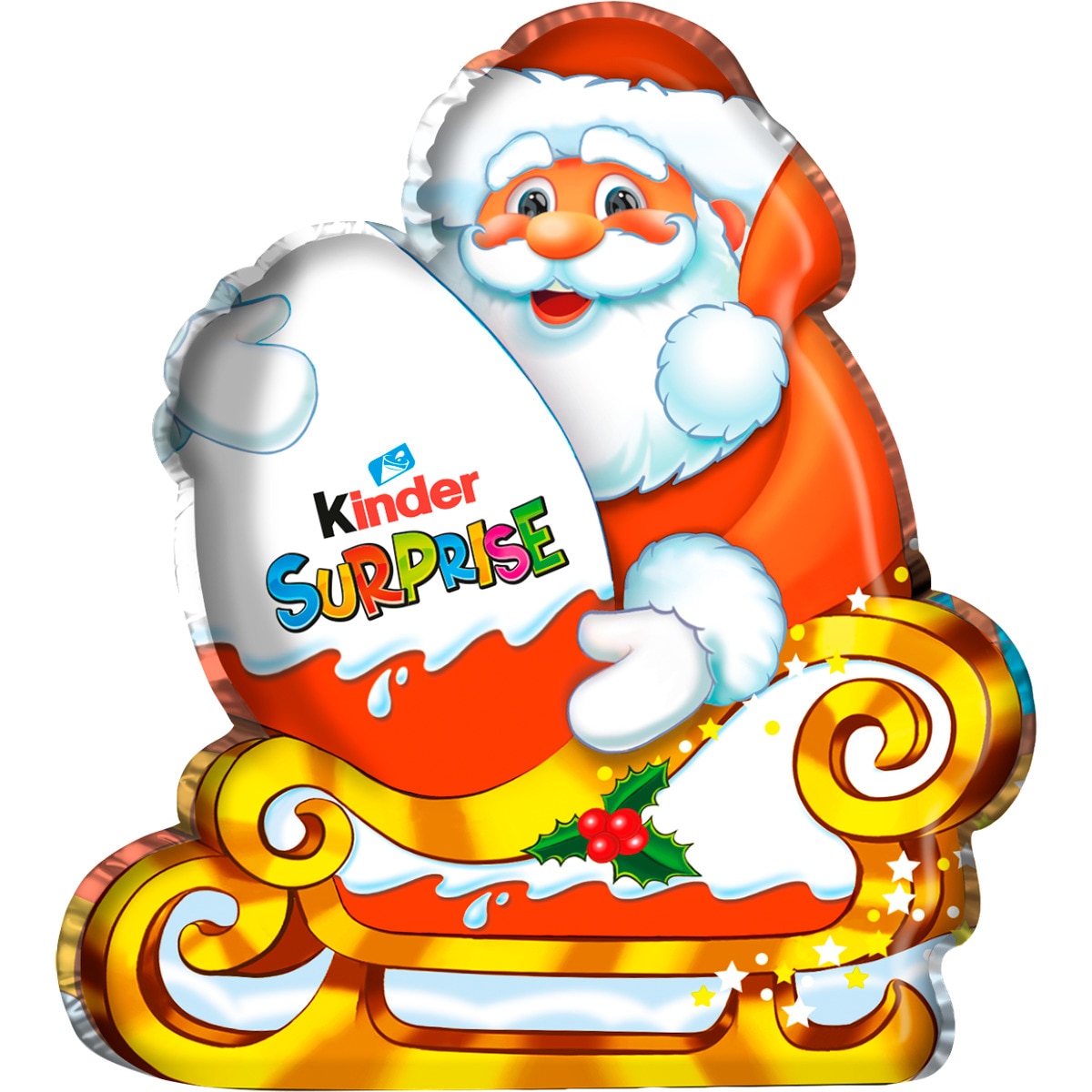 Pai Natal de Chocolate embalagem 75 g
