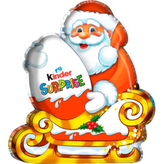 Pai Natal de Chocolate embalagem 75 g - Kinder