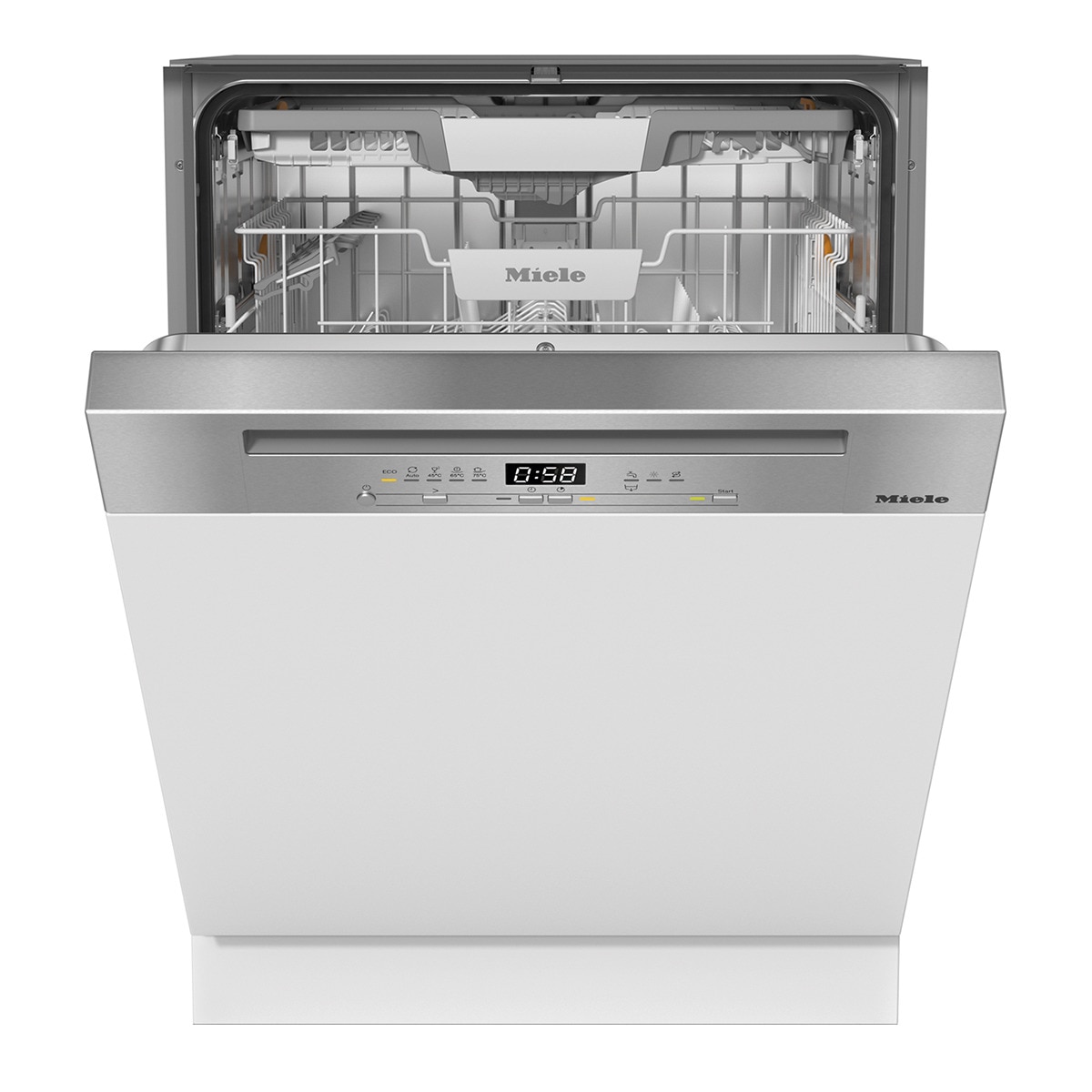 Imagem 0 de Máquina de Lavar Loiça Encastrável Miele G 5410 SCi Active Plus de 14 Conjuntos, 3º Cesto e de 60 cm - Branco Brilhante