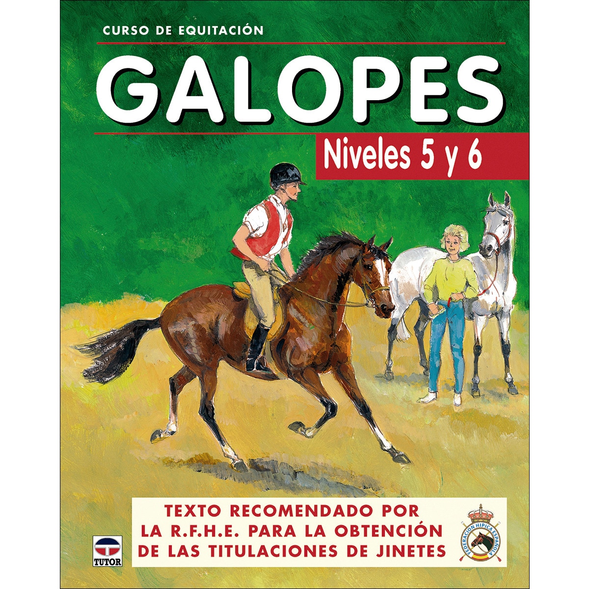 Imagen 0 de Curso de equitación. Galopes niveles 5 y 6 (Tapa blanda)