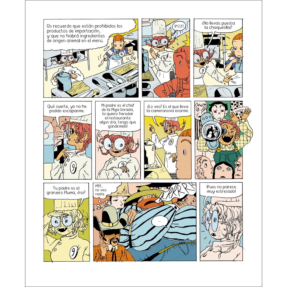 Magda, cocinera intergaláctica 1. El gran torneo (Capa mole com abas) 2