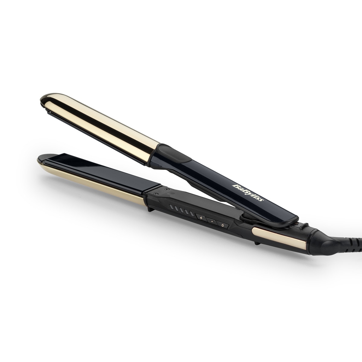 Plancha de pelo BaByliss Black Onyx con Tecnología iónica Negro-5
