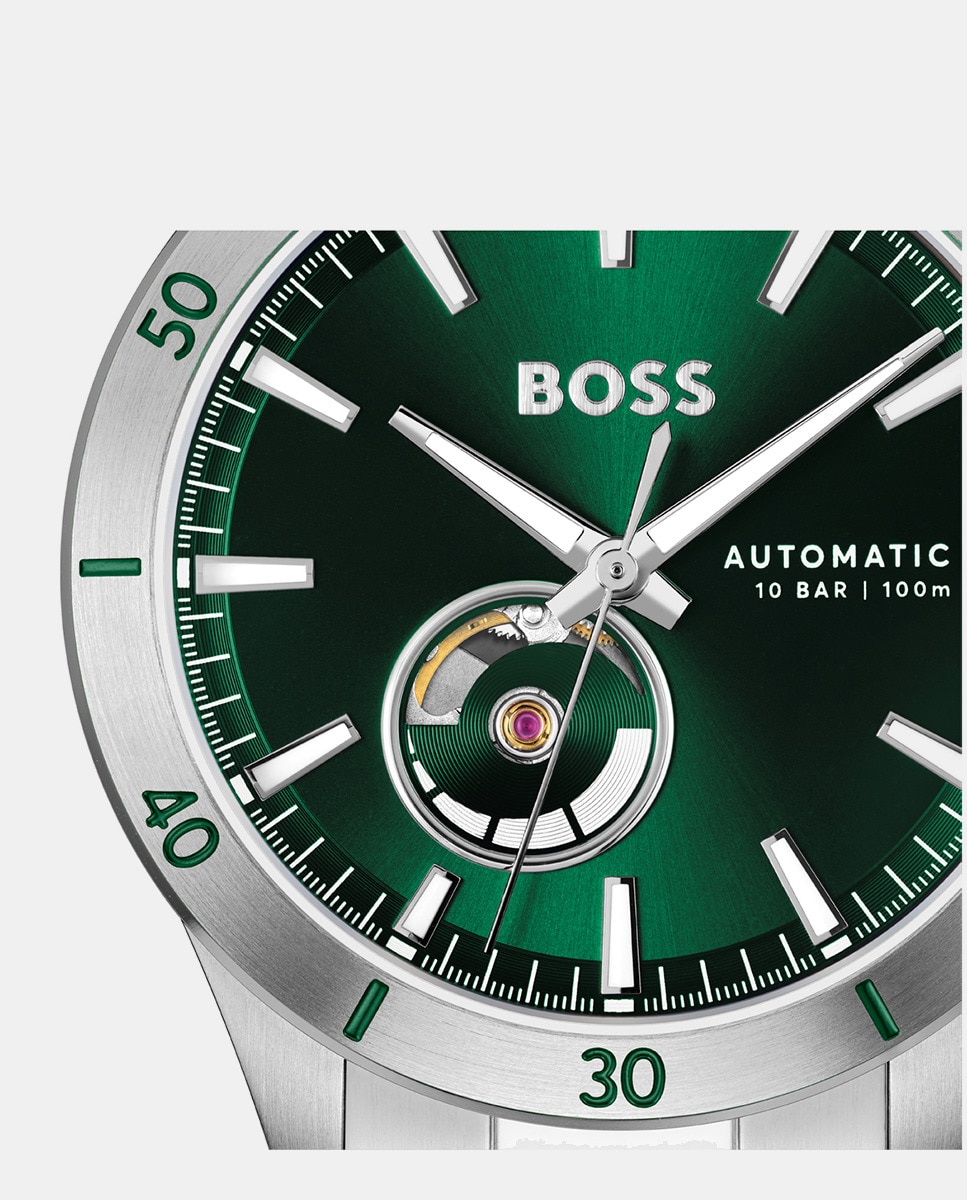 Reloj de hombre Troper Automatic 1514200 de acero Plata-4