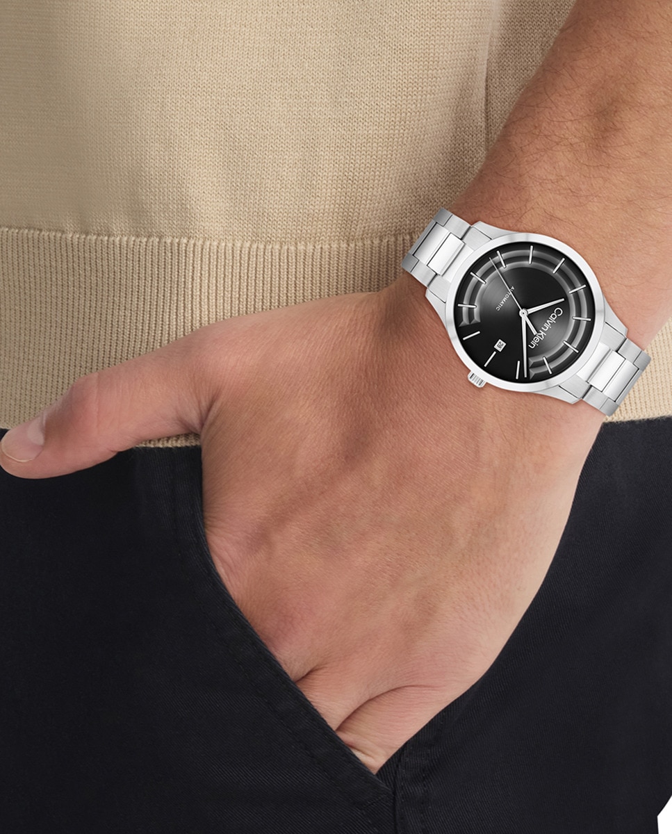 Relógio Iconic Automatic 25300020 Automático de Aço Prata-4