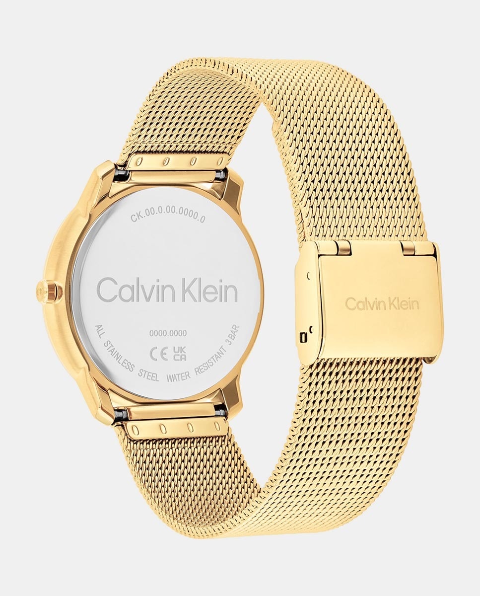 Relógio CK Iconic 25300016 de Aço com Logótipo Ouro-2