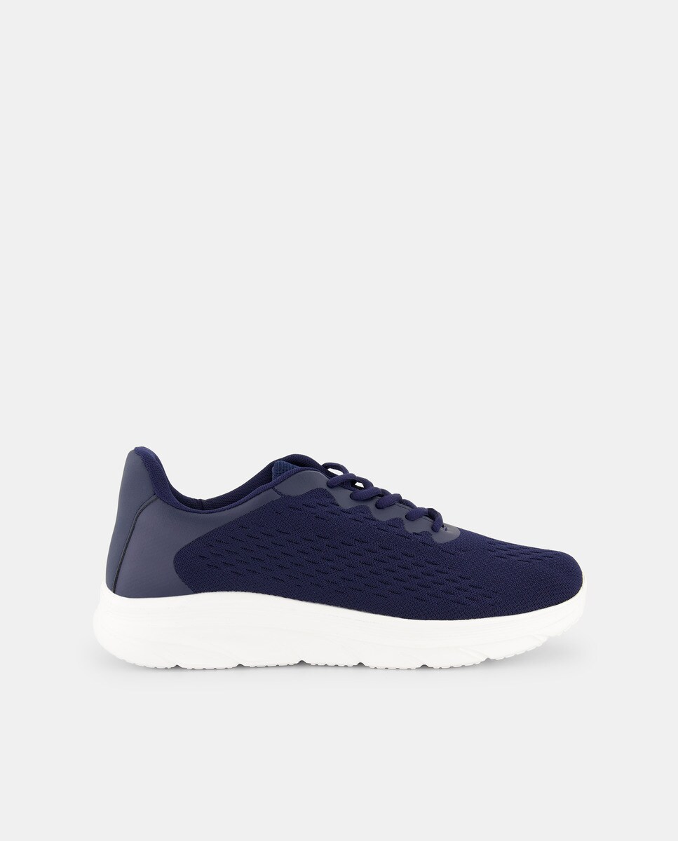 Deportivo cordones hombre Azul marino-1